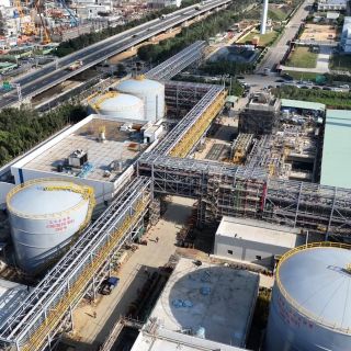 大潭電廠增建燃氣複循環機組發電計畫-8及9號機複循環發電機組設備及其廠房與相關設施設備採購帶安裝案-BOP土建工程